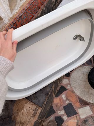 Bañera y cambiador bebé