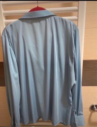 Camicia donna arricciata davanti