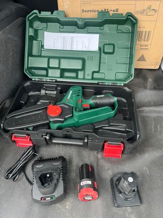 2 minisierras EléctricasParkside a Batería