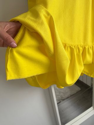 Vestido amarillo Dolores Promesas