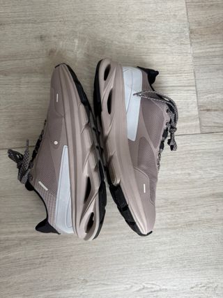 Zapatillas Zara Talla 38 Beige/Negro