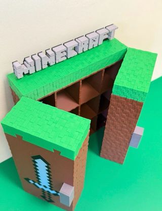 Expositor Minecraft Figuras