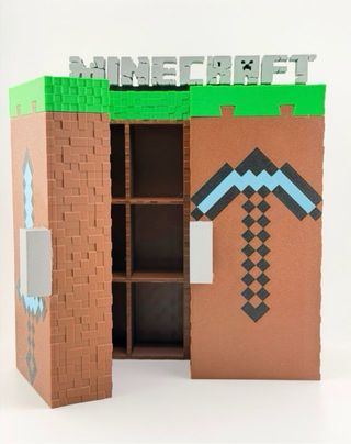 Expositor Minecraft Figuras