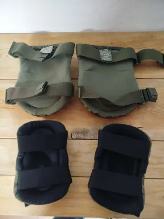 Rodilleras y coderas militares camuflaje