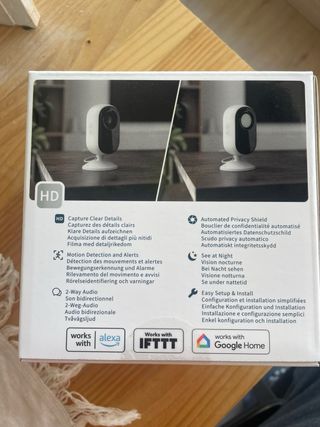 2 Cámaras Arlo Essential Indoor 2ª Gen