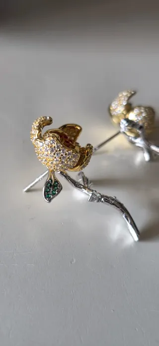 Maravillosos pendientes joya de autor