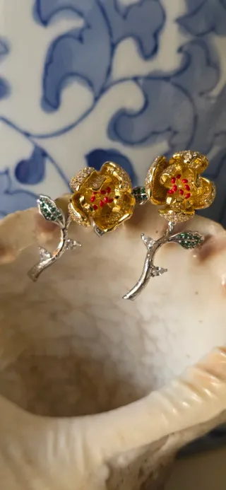 Maravillosos pendientes joya de autor