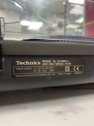 PLATO TECHNICS: SL-121MK2 "ORTOFON CONCORDE DJ"