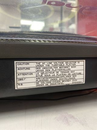 PLATO TECHNICS: SL-121MK2 "ORTOFON CONCORDE DJ"
