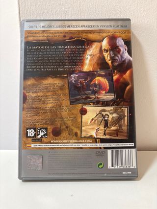 God of War Platinum PS2