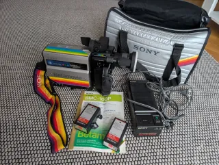 Sony Betamovie BMC-100P COMPLETA + accesorios orig