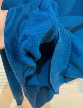 Sudadera sin capucha Stradivarius New York Azul XS