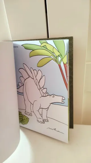 Libro de colorear de dinosaurios