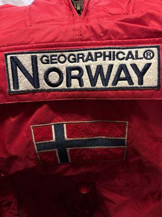 Chaqueta Geographical Norway Roja Talla L