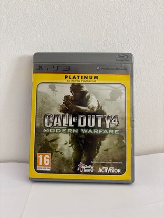 Call of Duty 4: Modern Warfare PS3 Platinum