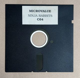 Videogioco Ninja Rabbits disk Commodore C64