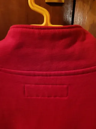 Sudadera Hollister roja talla XS Unisex