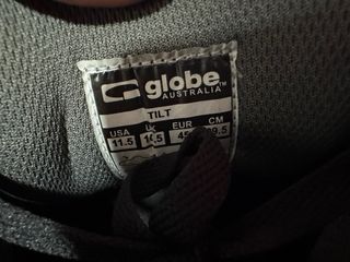 Zapatos Globe Tilt Negros talla 45