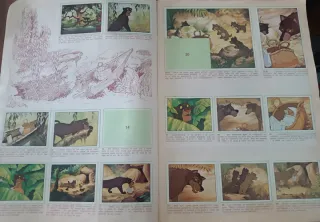 Álbum El Libro de la Selva ,cromo crom imcompleto