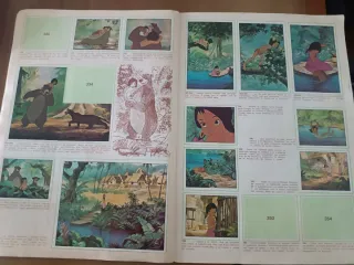 Álbum El Libro de la Selva ,cromo crom imcompleto