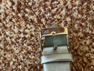 Reloj G&B Beige y Dorado