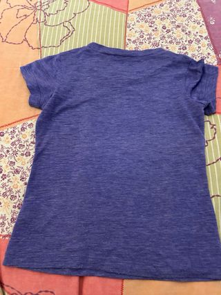 Camiseta Mickey Mouse lentejuelas morada