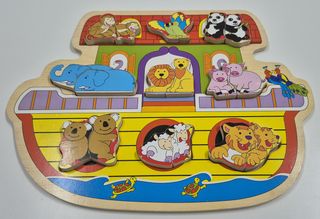 Puzzle Barco de Noé con Animales
