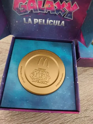 2 Moneda Super Mario Galaxy McDonald's
