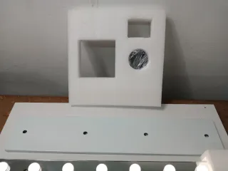 Specchio da trucco con 15 LED