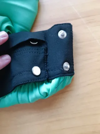 Falda larga plisada Zara