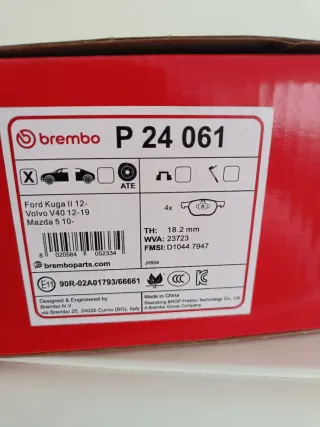 Pastillas freno Brembo