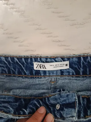 Falda vaquera Zara