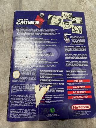 Game Boy Camera Roja Nintendo