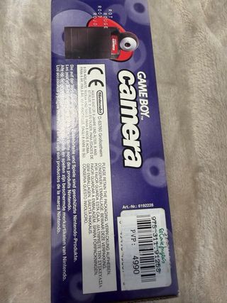Game Boy Camera Roja Nintendo