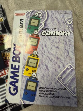 Game Boy Camera Roja Nintendo
