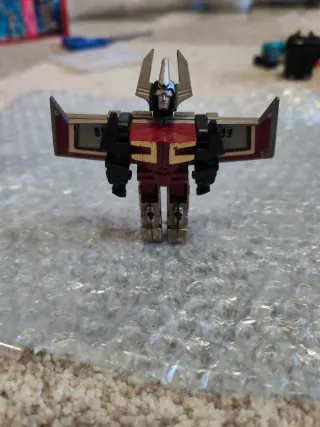 Set 2 Figure Action Robot Vintage