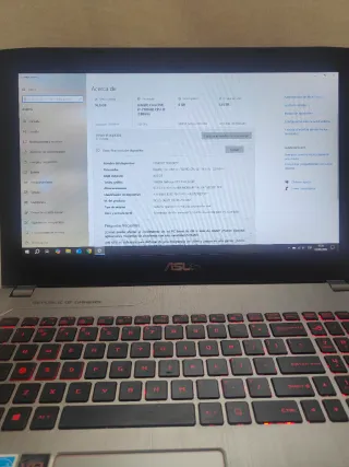 Portátil Asus ROG GL502VM