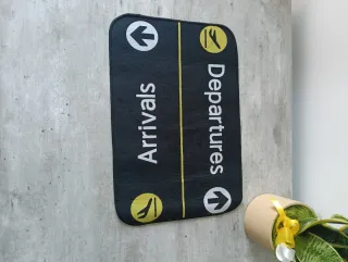 Tappetino ingresso Arrivals/Departures