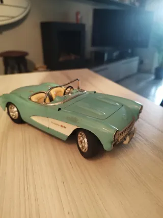 Maqueta Ferrari testarosa 1958y Chevrolet corvette