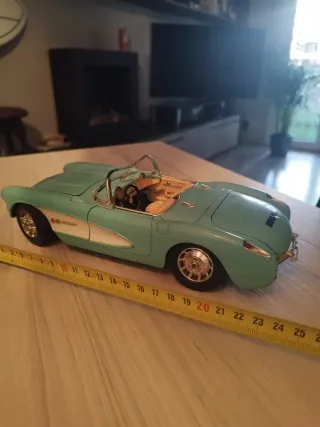 Maqueta Ferrari testarosa 1958y Chevrolet corvette