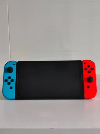 Nintendo Switch OLED con Cargador y Funda | Nueva