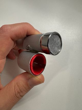 Microfono a condensatore 48V per flauto traverso