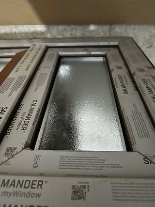 Ventana PVC Madera Roble