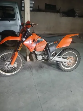 KTM 250 EXC  Escape fmf completo