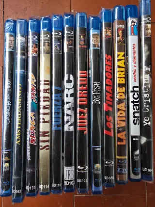 Lote 11 Películas Blu-ray Variadas