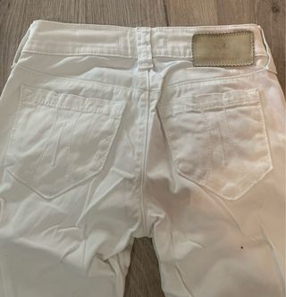 Pantalón vaquero blanco Fornarina