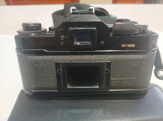 Canon A-1 con objetivo 50mm f/1.4