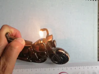 Mechero moto estilo vintage