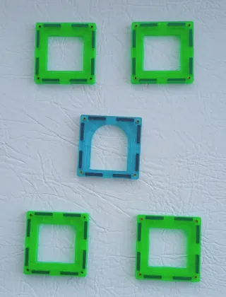 Bloques Construcción Magnética 57 Piezas