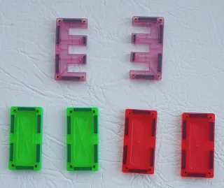 Bloques Construcción Magnética 57 Piezas